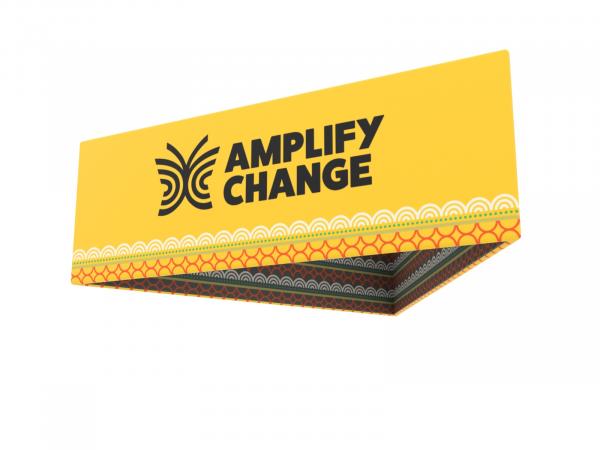 TF-1004 (3D) Triangle Hanging Sign -- Printed Interior Graphic